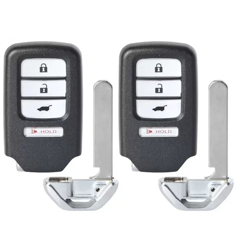 Honda Hr-V & Fit Smart Key Shell – 4B Style, Fcc Kr5V1X Compatible (2-Pack) 1