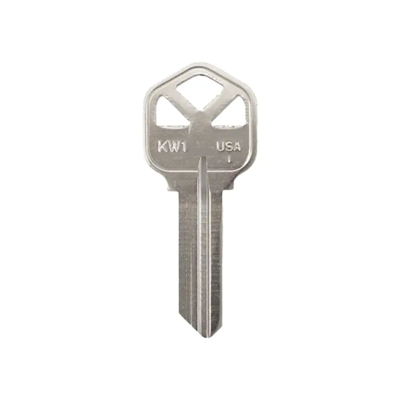 Ilco 1176 Nickel-Plated Kwikset Kw1 Key Blank – Standard Cut, Compatible With Most Kw1 Locks 1