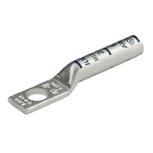 Ilsco Clns-2/0 Copper Lug: Long Barrel, One-Hole, Supports 2/0 Awg And 1/0 Flexible Conductors 1