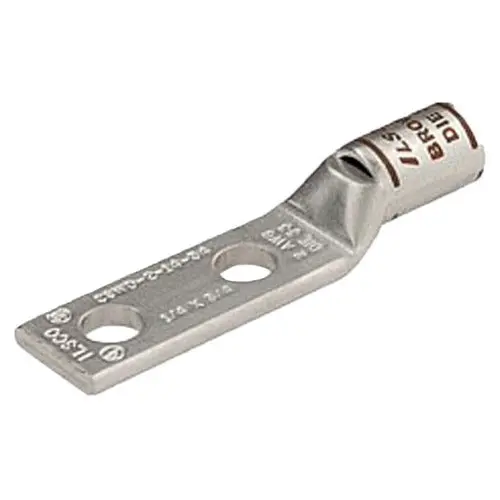Ilsco Cswd-8 Copper Lug: Surecrimp Standard Barrel, Dual-Hole, 8 Awg (Flex & Dlo) Compatibility 3