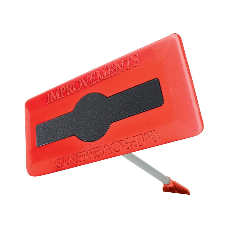Improvements Impblzd-Ecm-Red 18-Inch Snow Broom With 52-Inch Handle (Red) 1