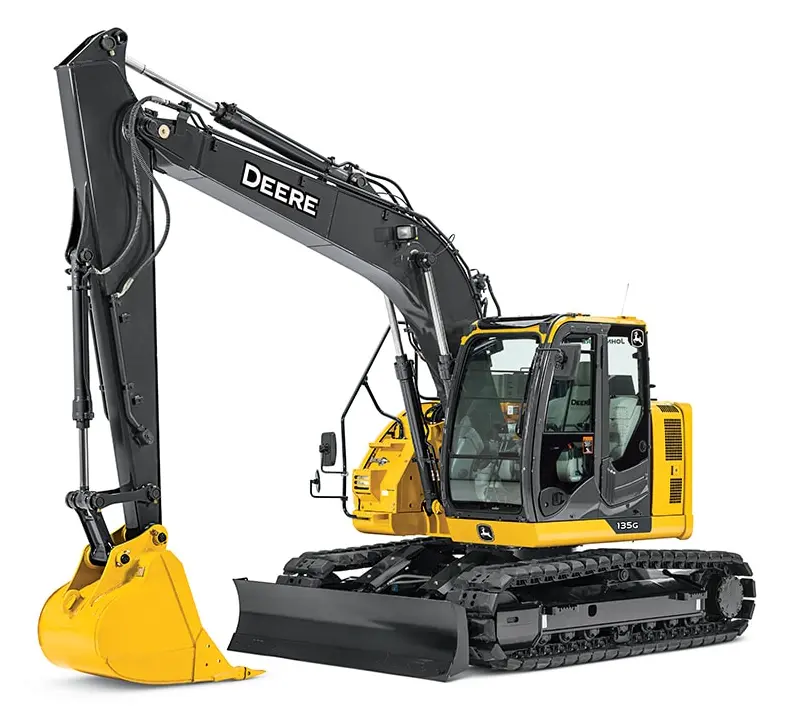 John Deere 135G Rubber-Track Diesel Excavator 1