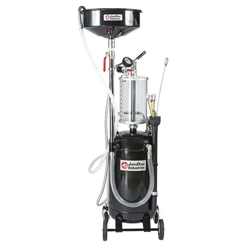 Johndow 20-Gallon Transparent-Bowl Fluid Evacuator & Oil Drain 1