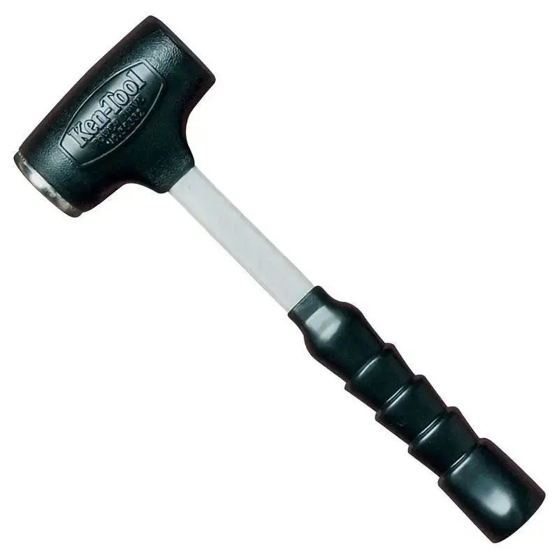 Ken-Tool Pro Dead Blow Hammer – Dual-Face Design (Steel + Soft), Single Unit 1
