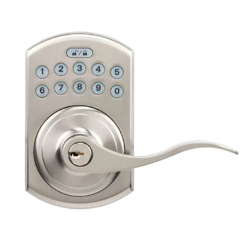 Keyincode Kic3510 Wb Smart Residential Deadbolt With Lever Handle – Bluetooth & Wi-Fi Enabled 2