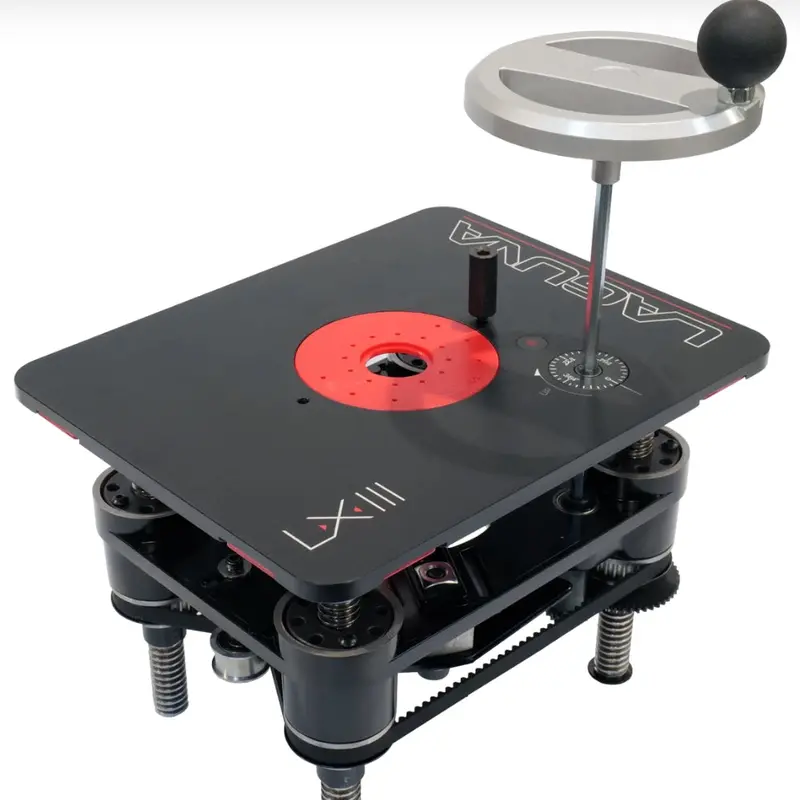 Laguna Lx3 Heavy-Duty Router Lift With Micro-Adjustment And Zero-Clearance Insert 1