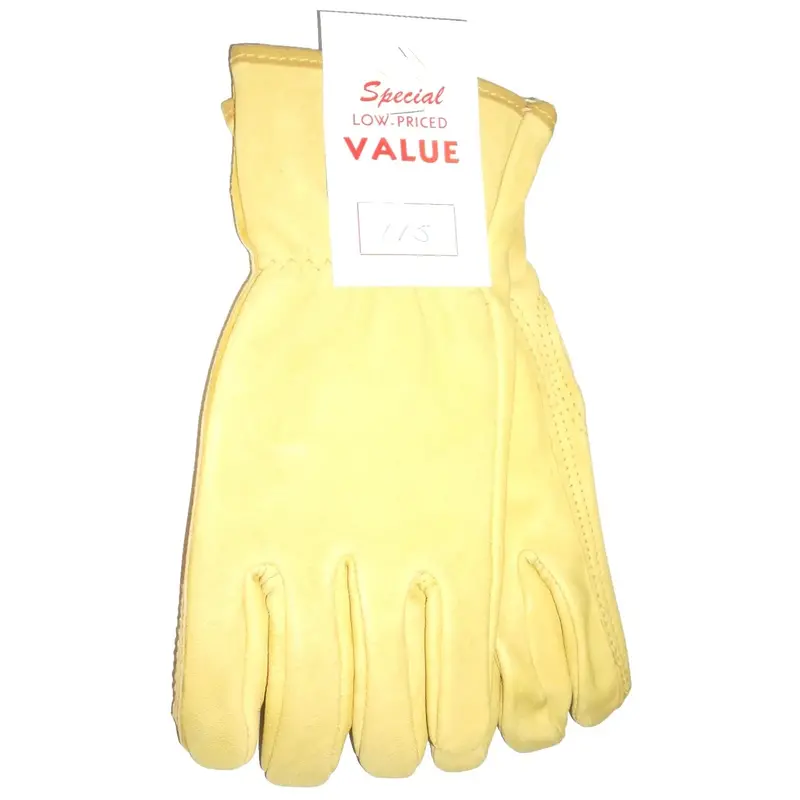Lambert Tan Goatskin Leather Gloves – Slightly Imperfect, Small 1