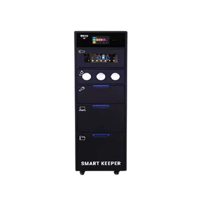 Landwell K10-A Smart Office Cabinet — Locker + Tubes, 14-Key Capacity, Android 1