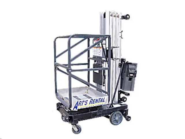 Lightweight Push-Around Personnel Lift – 20 Ft Electric 1