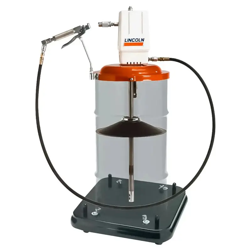 Lincoln 6Wb22 Portable Pneumatic Grease Pump With Application Gun 1