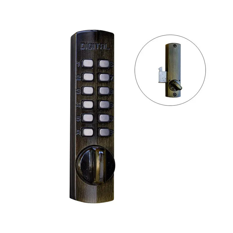 Lockey C150 Mechanical Keyless Hook Bolt Lock — Digital Combination, No Batteries Needed 1