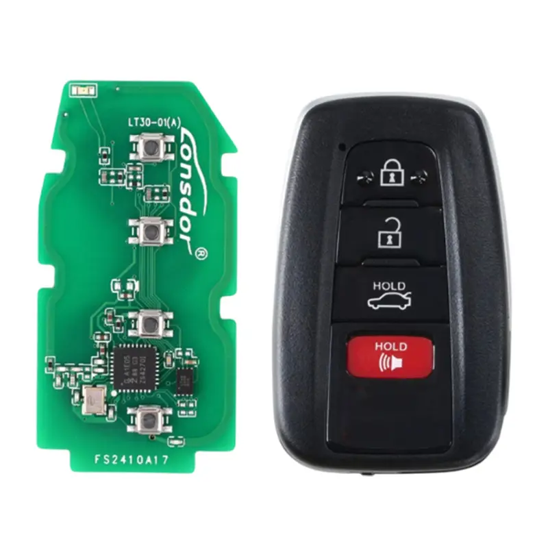 Lonsdor Lt30-01 Universal Smart Key Pcb & Shell For Toyota/Lexus (4A-Aa) – 4-Button Replacement 1