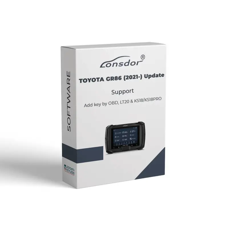 Lonsdor Toyota Gr86 Key Programming Software – Compatible With Models From 2021 Onward 1