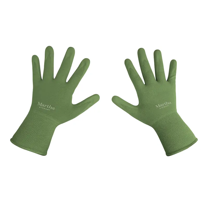 Martha Stewart Mts-Glvnp1-S Nitrile-Coated Non-Slip Garden Gloves – Washable, Small Size 1