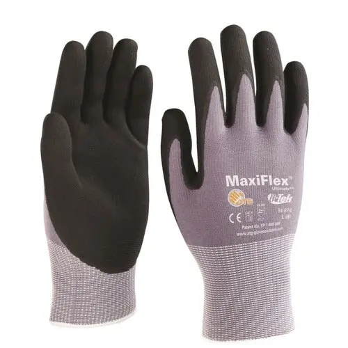 Maxiflex 34-874 Premium Coated Work Gloves – Cut-Resistant & Durable 1