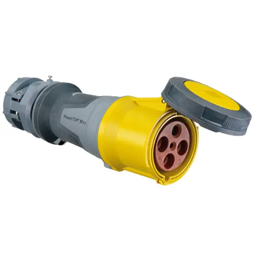Mennekes 100A Pin-And-Sleeve Industrial Connectors — Plugs, Receptacles, Inlets 3