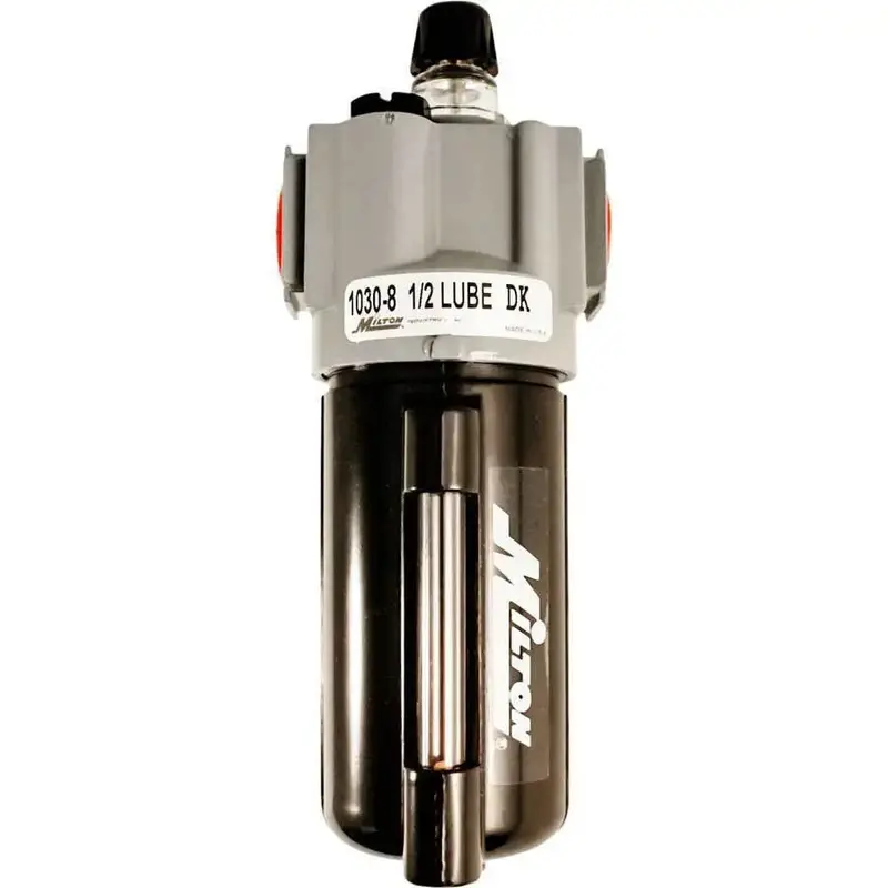 Milton 1/2" Npt Lubricator With Reinforced Metal Bowl 1