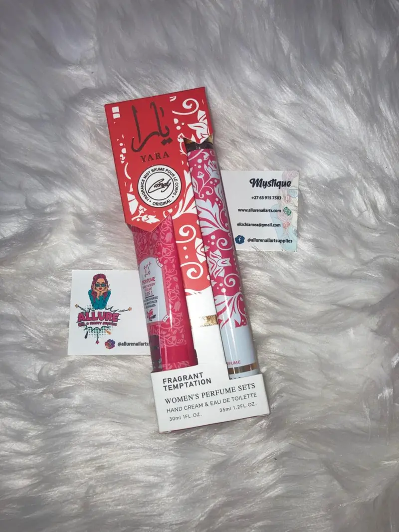 Mini Purse Perfume With Matching Hand Cream Gift Set 1