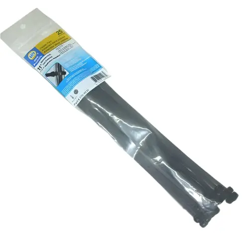 Napa 770-9230 Standard Black Cable Ties – 0.19" X 11", Nylon 6/6, 25-Pack 1