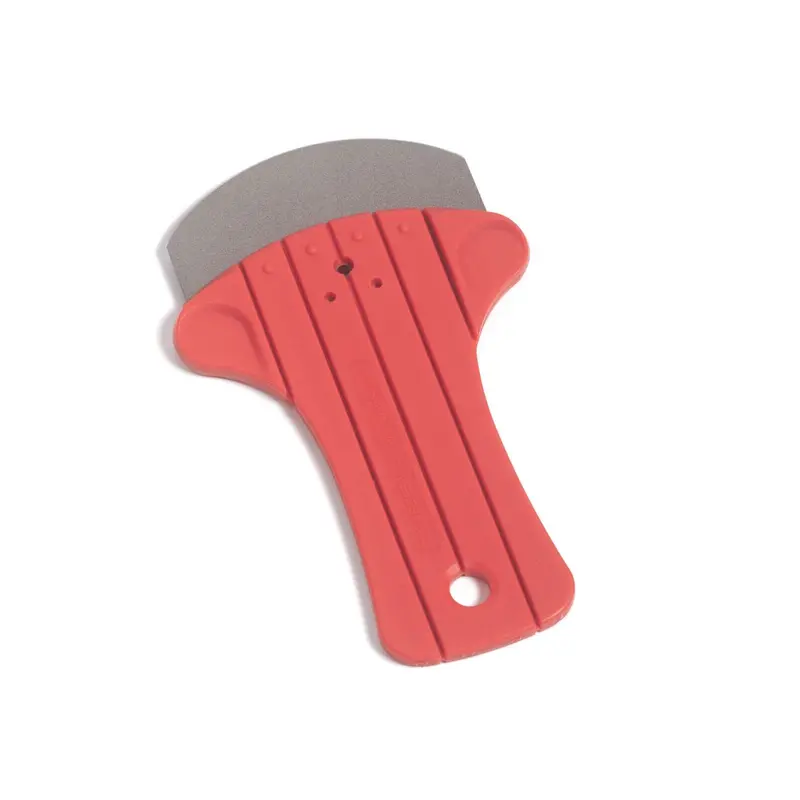 Nisaku Fluorine-Coated Flexible 3.25-Inch Scraper Pro – Red-Anodized Blade 1