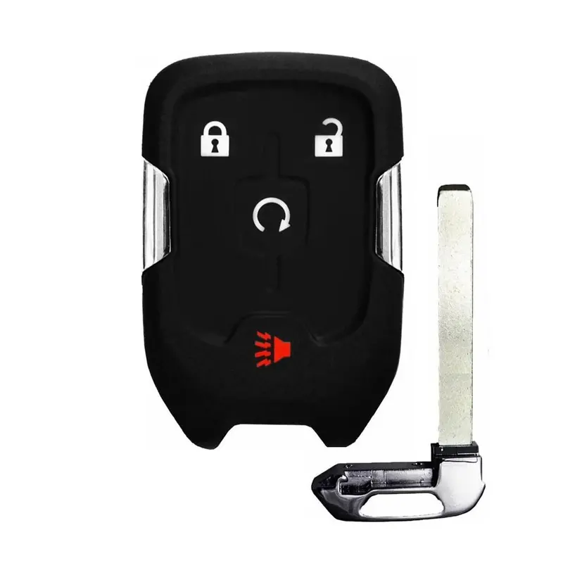 Oem-Compatible Silverado Smart Key Fob – 2019–2020 Models, 4-Button, Remote Start, Fcc Hyq1Ea 1