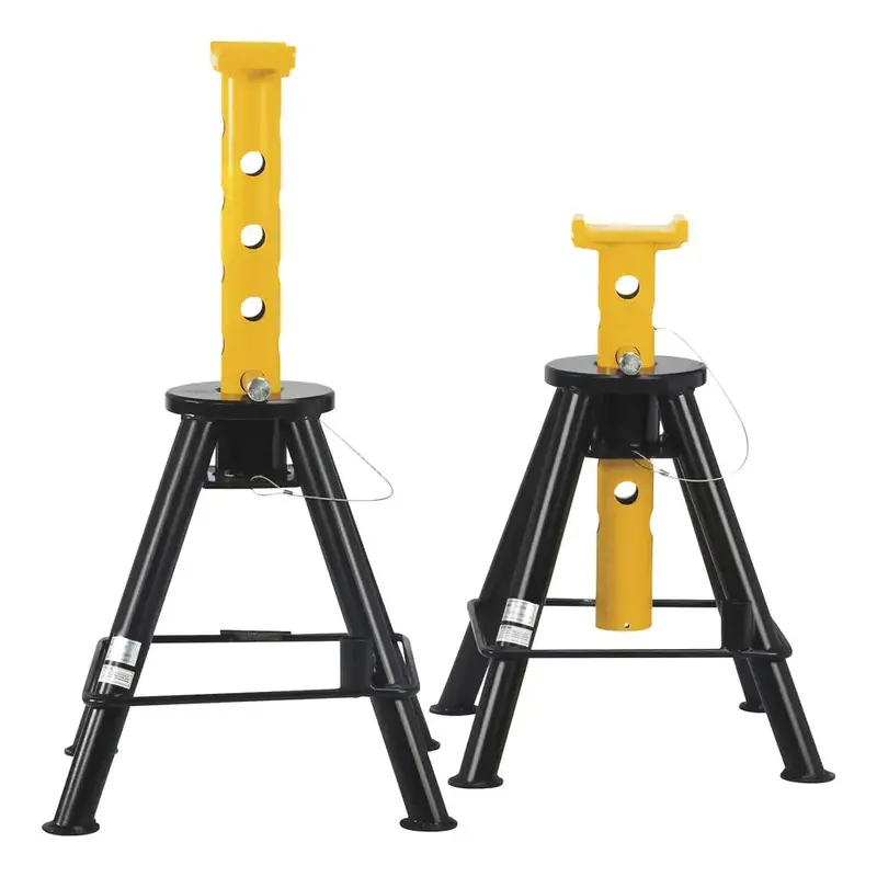 Omega 10-Ton Medium-Lift Pin-Style Jack Stand — Pair, Model 32105B 1