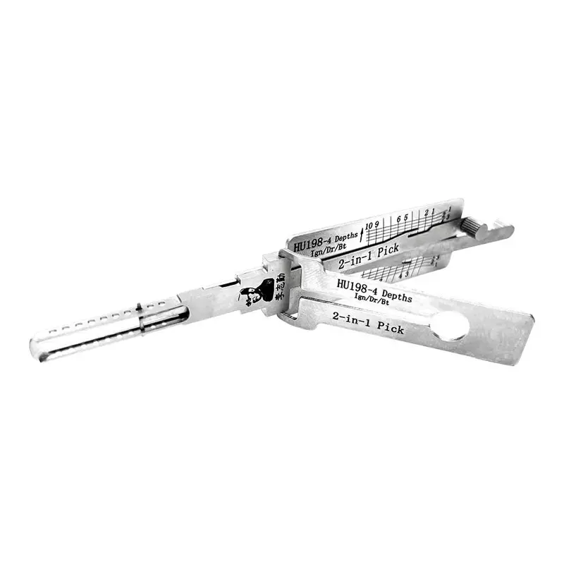 Original Lishi Hu198-4 Dual-Function Pick & Decoder – Ford F-150 2021+ 'P' Code Locks 1