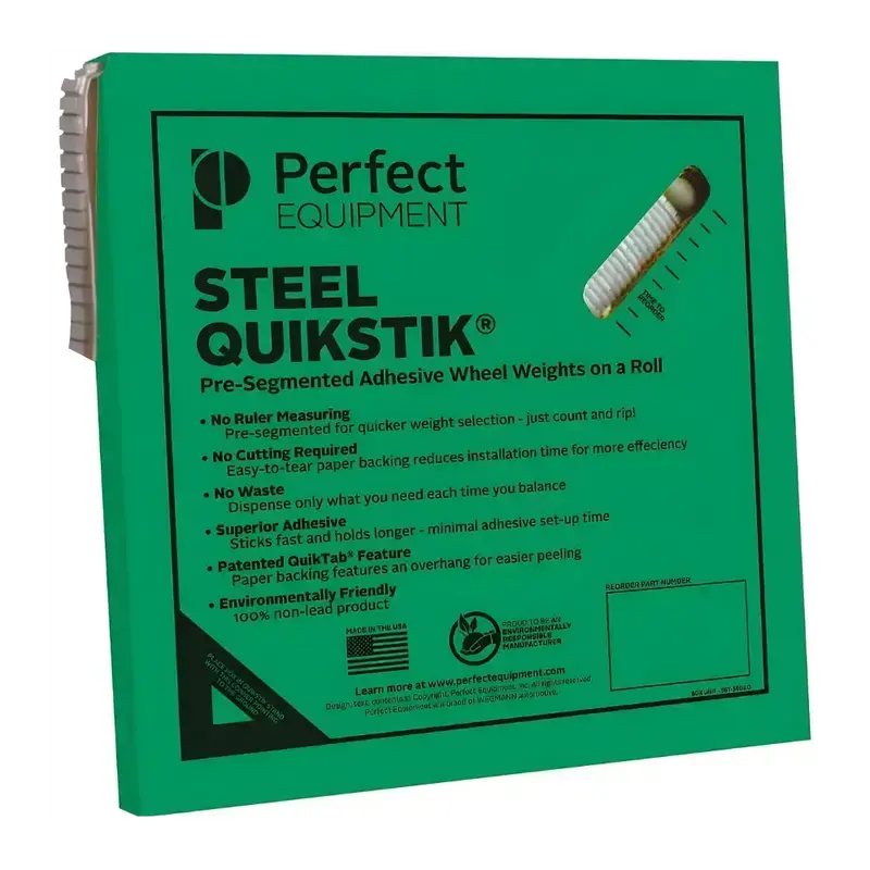 Perfect 300360Str Steel Stick-On Wheel Weights – 0.5 Oz, 640-Piece Roll 1