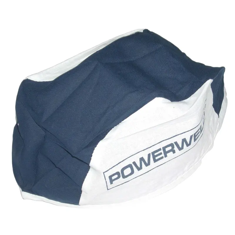 Powerweld Navy-And-White Flame-Resistant Welding Beanie Cap 1