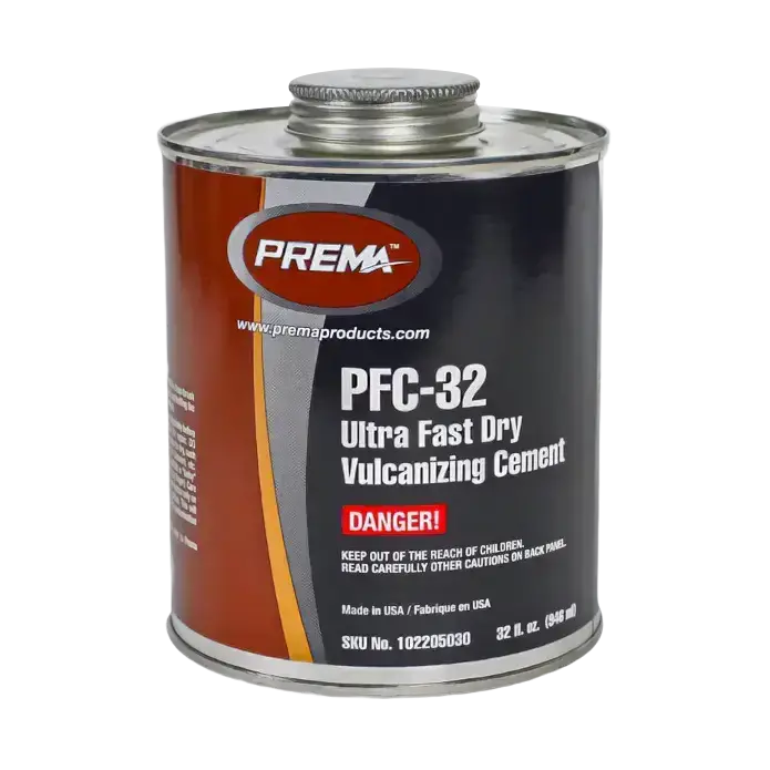 Prema Pfc-32 Ultra-Fast Dry Vulcanizing Cement – 32 Oz Brush-Top Container 1