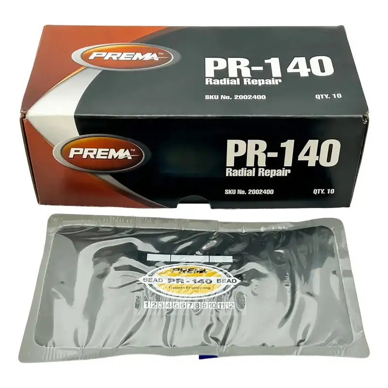 Prema Pr-140 Heavy-Duty Radial Truck Tire Patch – 3-Ply, 7.75" X 4.75" (10 Per Box) 1