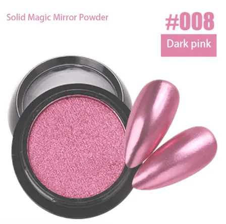 Premium Solid Nail Chrome Powder – Shade #8 1