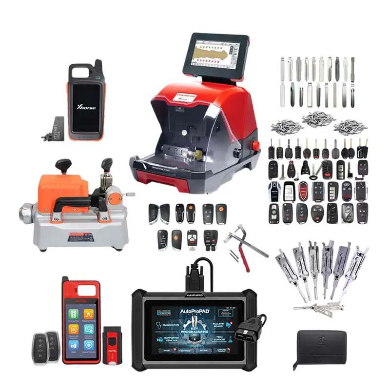 Professional Locksmith Toolkit – Includes Gymkana Key Cutting Machine & Essential Tools 1