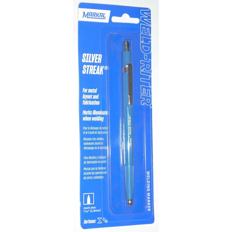 Refillable Markal Silver Streak Metal Marking Pencil 1