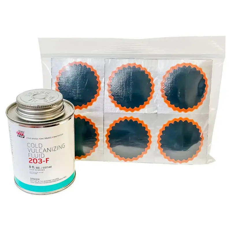 Rema 203F And No. 3 Tire Patch Repair Kit – Complete Combo Set 1