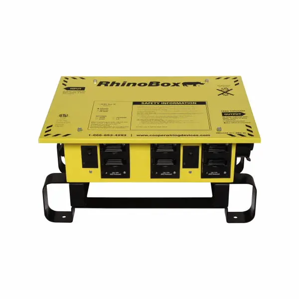 Rhinobox E-Series 50A 120/240V Gfci-Protected Nema 3R Enclosure 1