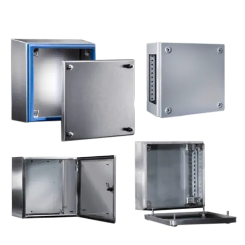 Rittal Jb Series Carbon Steel Hinged Junction Box 1