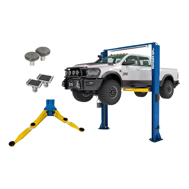 Rotary Spo12-Av Ali-Certified 12,000 Lb Symmetric 2-Post All-Vehicle Lift 1
