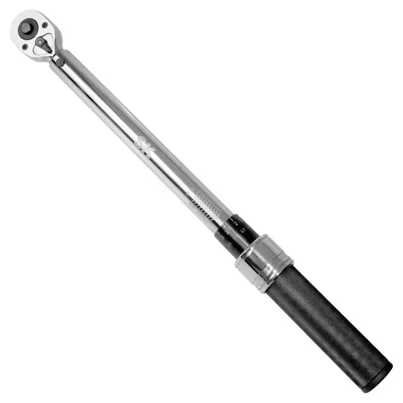 Sk 77100 Micro-Adjustable Torque Wrench – 3/8" Drive, 10–100 Ft-Lbs With Carry Case 1