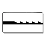 Skip-Tooth Scroll Saw Blades For Faster Wood Cutting 1