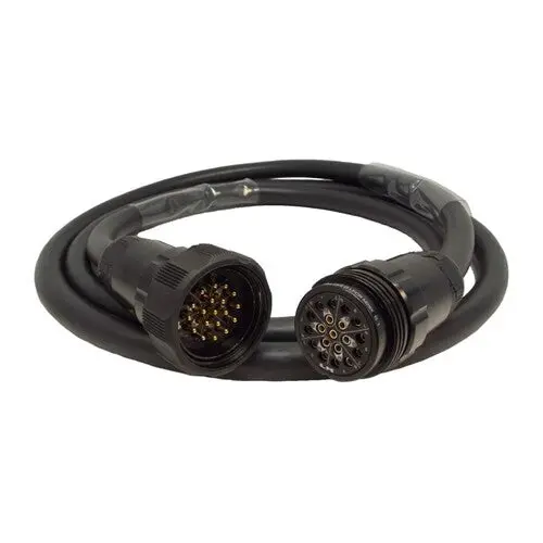 Socapex-Compatible 19-Pin Lighting Extension — 6-Circuit, 15A, 14/14 Awg 2