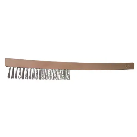 Stainless Steel Wire Brush With Extended Handle For Heavy-Duty Cleaning 1