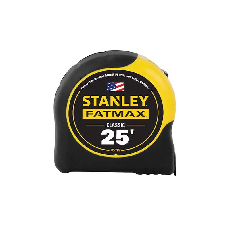 Stanley Fatmax 33-725-Thr 25-Foot Heavy-Duty Tape Measure With True Horizontal Readout 1
