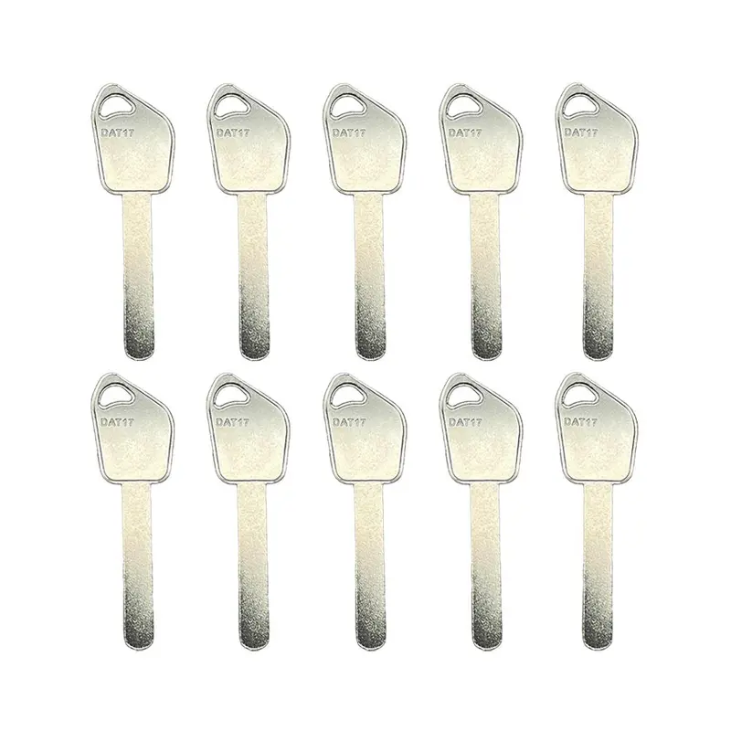 Subaru Dat17 High-Security Uncut Key Blank – Aks Keys Test Blade Replacement (10-Pack) 1