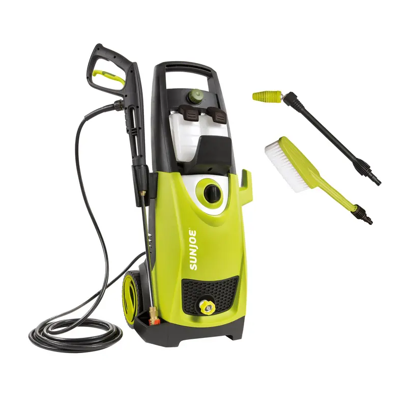 Sun Joe Spx3000® Pressure Washer Bundle: Utility Brush + Adjustable Spray Wand 1