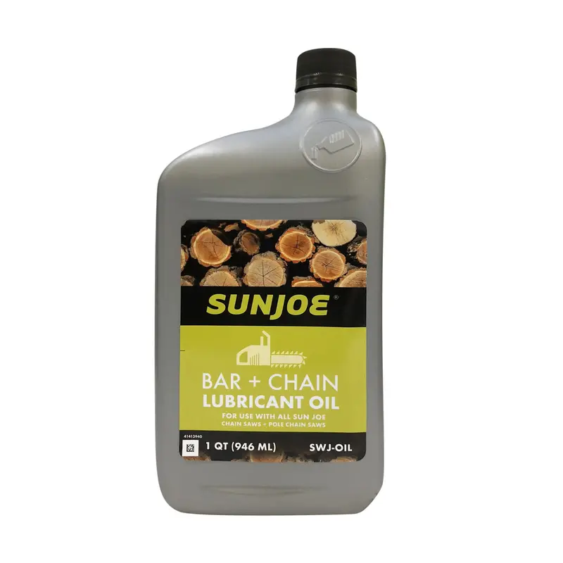 Sun Joe Swj-Oil Premium Chain & Sprocket Lubricant – 1-Quart, Compatible With All Chainsaws 1