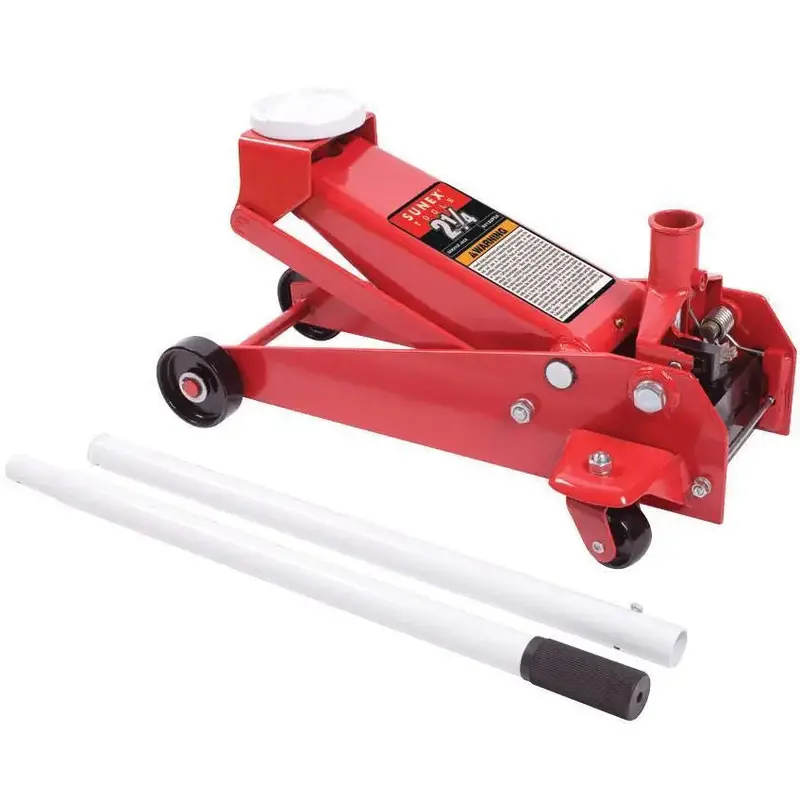 Sunex 2.25-Ton Heavy-Duty Service Jack With Wide Base Stability 1