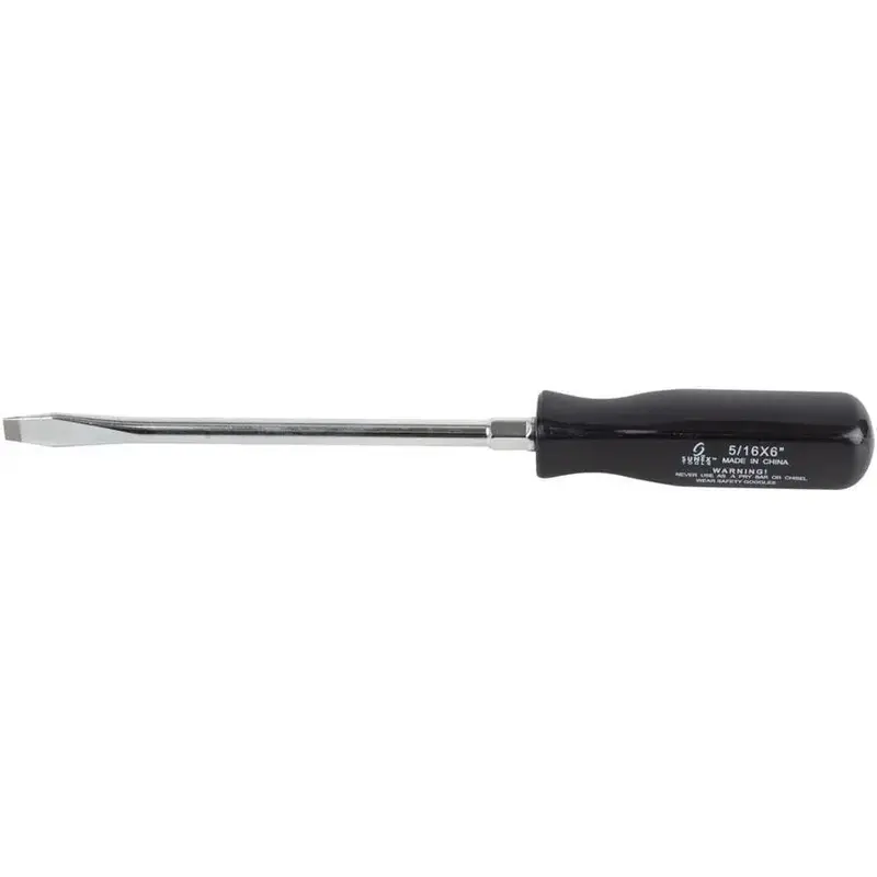 Sunex Black Slotted Screwdriver – 5/16" X 6" 1
