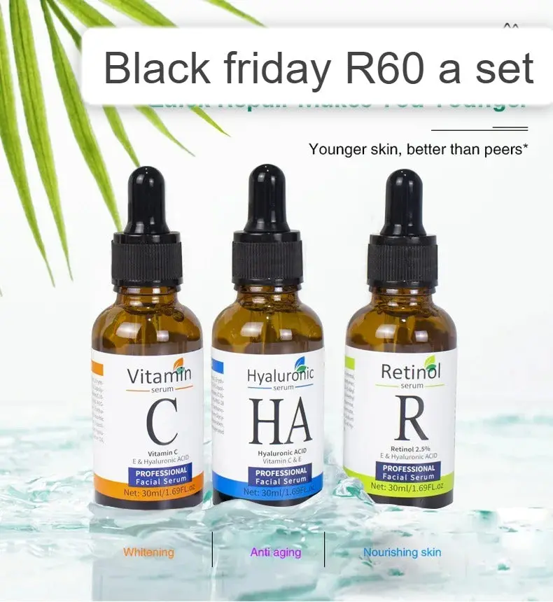 Three-Step Facial Serum Set For Radiant Skin 1