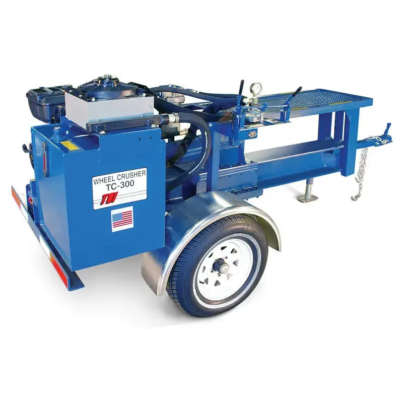 Tsi Tc-300D Diesel-Powered Wheel Crusher – Industrial-Strength Demounting Tool 1